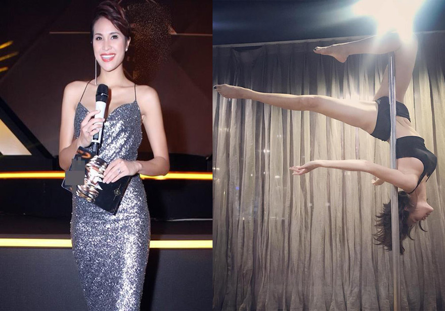 Siêu mẫu Phương Mai tung clip múa cột điêu luyện 'gây sốt'