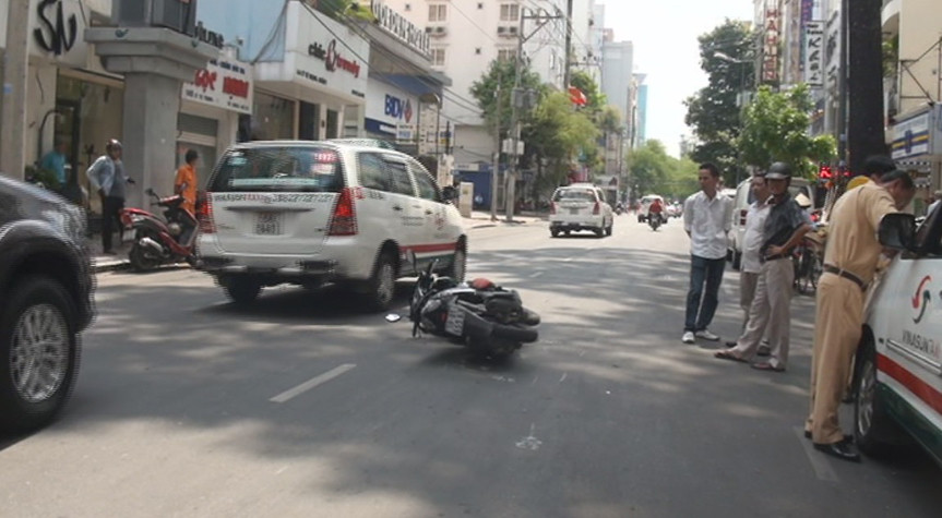 Hiện trường vụ tai nạn