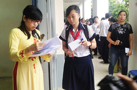 Thi tuyển sinh lớp 10 năm 2014