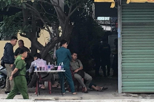 Dãy nhà trọ nơi xảy ra vụ việc