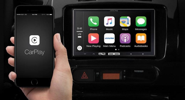 Hệ thống Apple CarPlay trên ôtô.