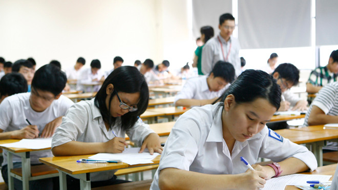 Kỳ thi đại học 2013. Ảnh: Hồng Vĩnh