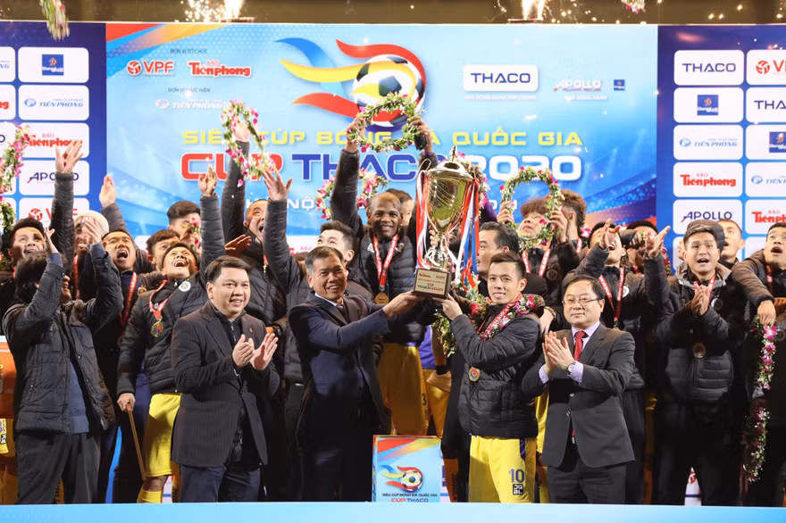 CLB Hà Nội lần thứ 4 đoạt Siêu cup Quốc gia