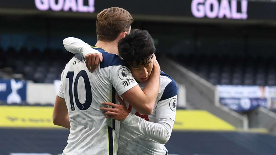 Harry Kane và Son Heung-min trở thành bộ đôi nguy hiểm nhất lịch sử Ngoại hạng Anh.