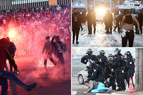 Cổ động viên quá khích đốt sân tập của Marseille, đòi chủ tịch từ chức