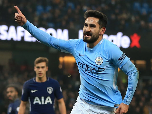 Ra sân 6 trận trong tháng 1, Guendogan đã có 5 bàn