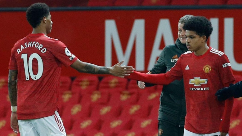 Shola Shoretire thay thế một ngôi sao khác của học viện M.U, Rashford.