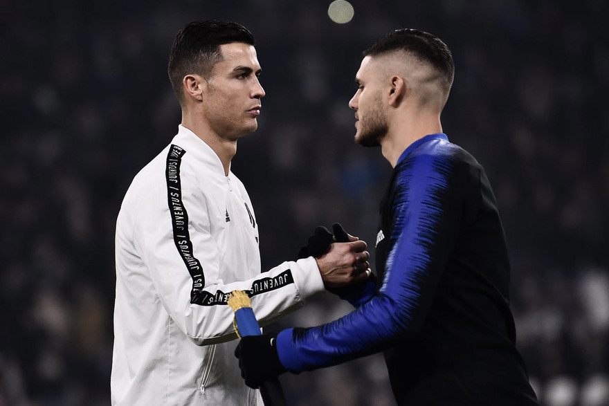 Hoàn toàn có khả năng Icardi và Ronaldo đổi chỗ cho nhau