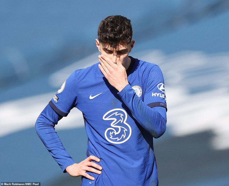 Kai Havertz chơi tốt nhưng không đủ sắc bén.