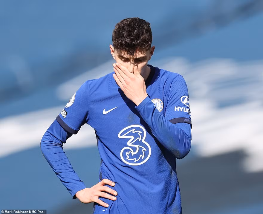 Kai Havertz chơi tốt nhưng không đủ sắc bén.