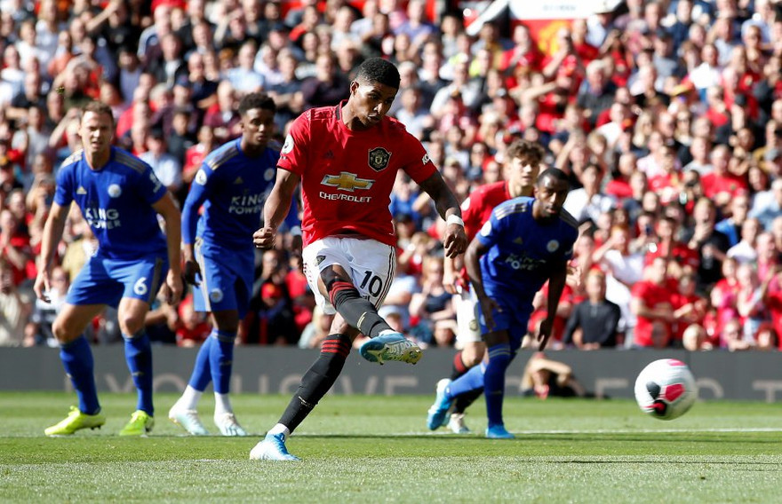 Từ đầu mùa giải 2020/21, M.U đã được hưởng 6 quả phạt đền tại Ngoại hạng Anh