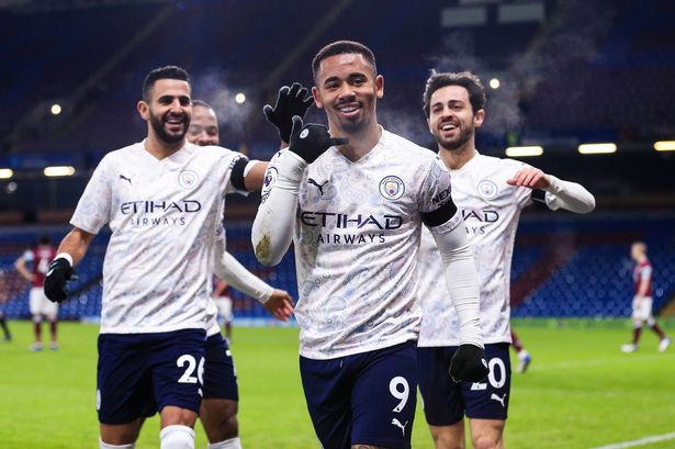 Jesus là người mở ra chiến thắng cho Man City trước Burnley