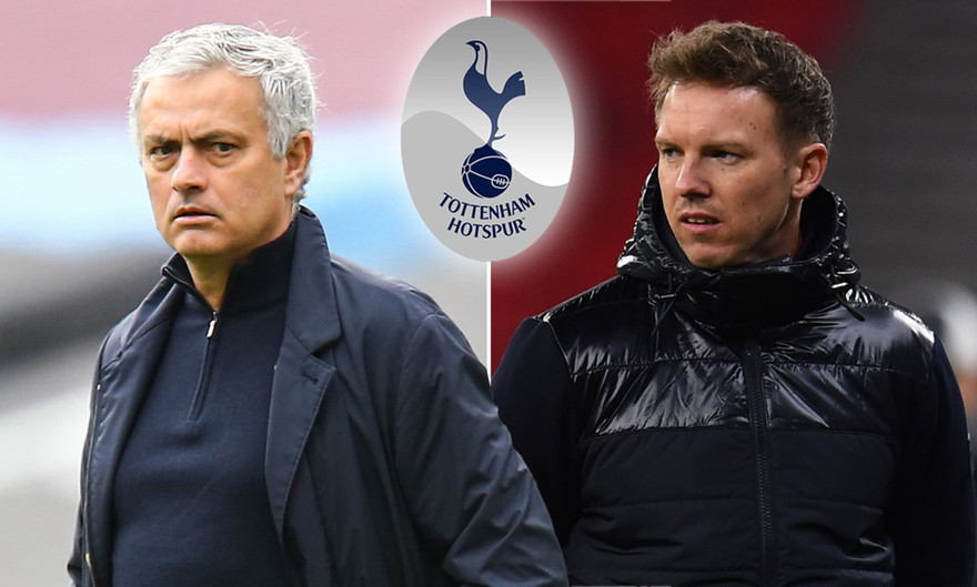 Julian Nagelsmann (phải) được nhiều CLB lớn săn đón.