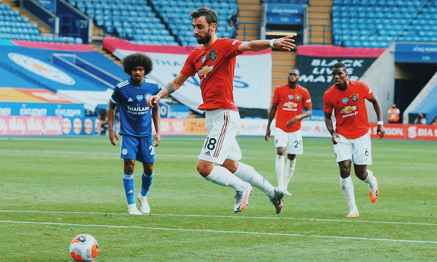 Bruno Fernandes thực hiện thành công 15/16 quả phạt đền