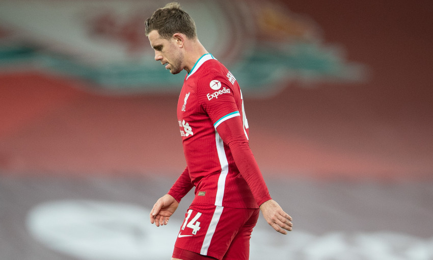 Jordan Henderson gia nhập danh sách các chấn thương nặng của Liverpool.