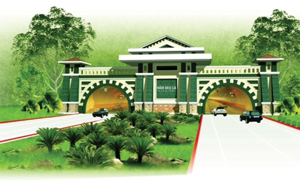 Phối cảnh hầm đường bộ đèo cả