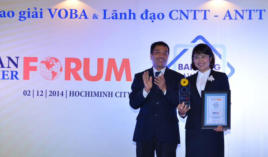 BIDV e-Banking – Ngân hàng điện tử tiêu biểu 2014