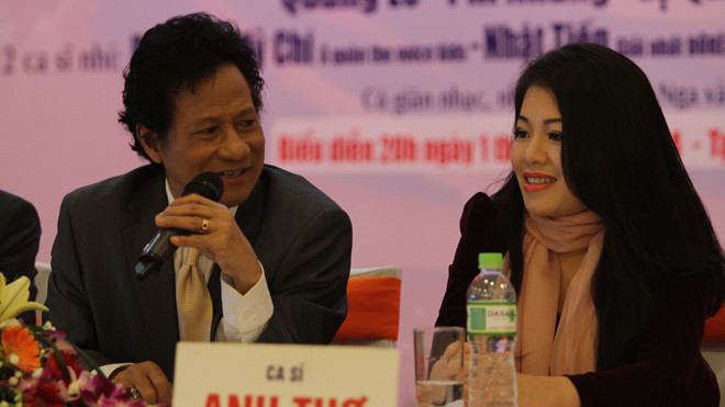 Chế Linh sẽ song ca cùng Anh Thơ trong chương trình Mười năm tình cũ tại Hà Nội. Ảnh: N.M.Hà