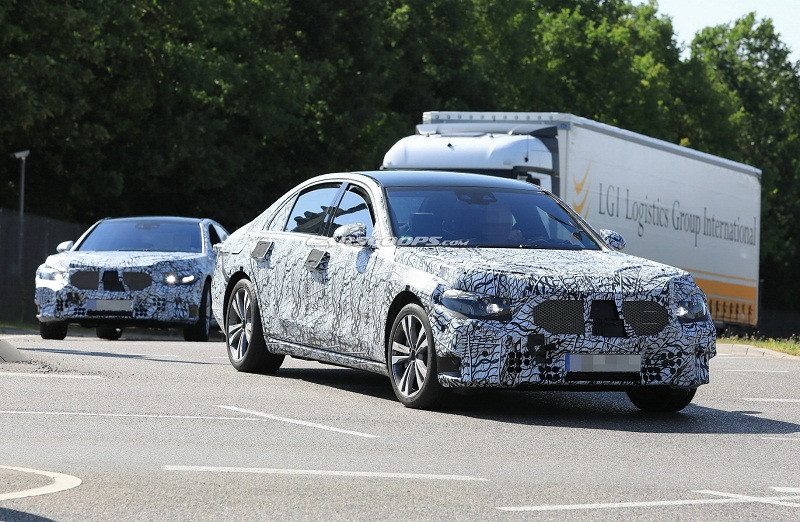 Hình ảnh chạy thử xe Mercedes-Benz S-Class 2020.