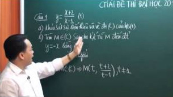 Giáo viên thuộc Hocmai.vn hướng dẫn giải đề thi đại học năm 2014