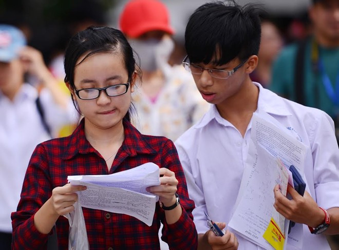  Thí sinh dự thi đại học 2014. Ảnh: Dân Trí