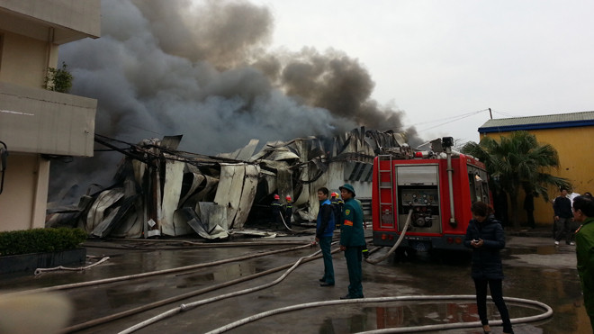 Hiện trường vụ cháy