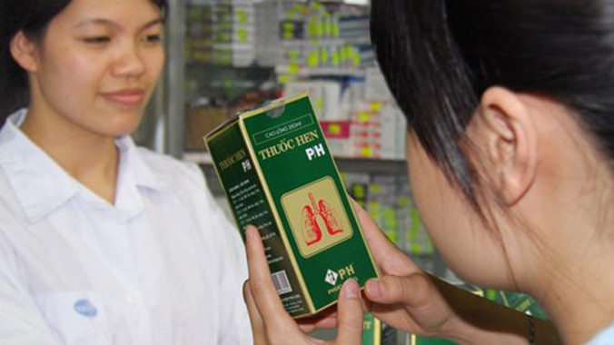 Thuốc hen P/H có mặt trong danh mục bảo hiểm y tế tại nhiều bệnh viện