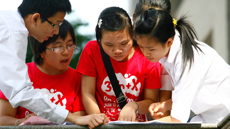 “Tái cấu trúc” nguồn nhân lực toán nhưng tình hình không chuyển biến khi thực tế môn toán trong các nhà trường thiếu hấp dẫn. Ảnh: Hồng Vĩnh