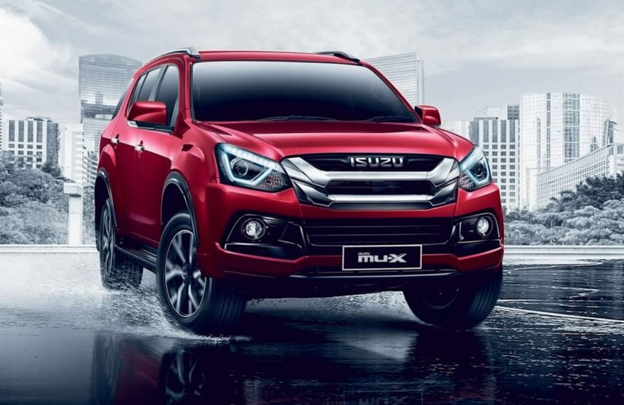 Isuzu mu-X phiên bản mới tại Thái Lan, đối đầu cùng Toyota Fortuner