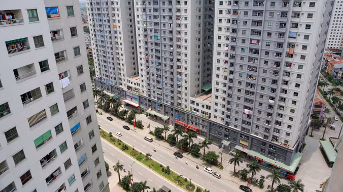 Một góc Xa La, Hà Đông, Hà Nội. Ảnh: Hồng Vĩnh