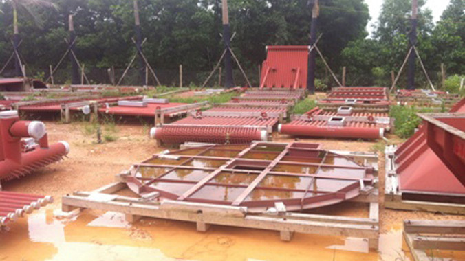 Lô thiết bị nằm chờ triển khai lắp đặt