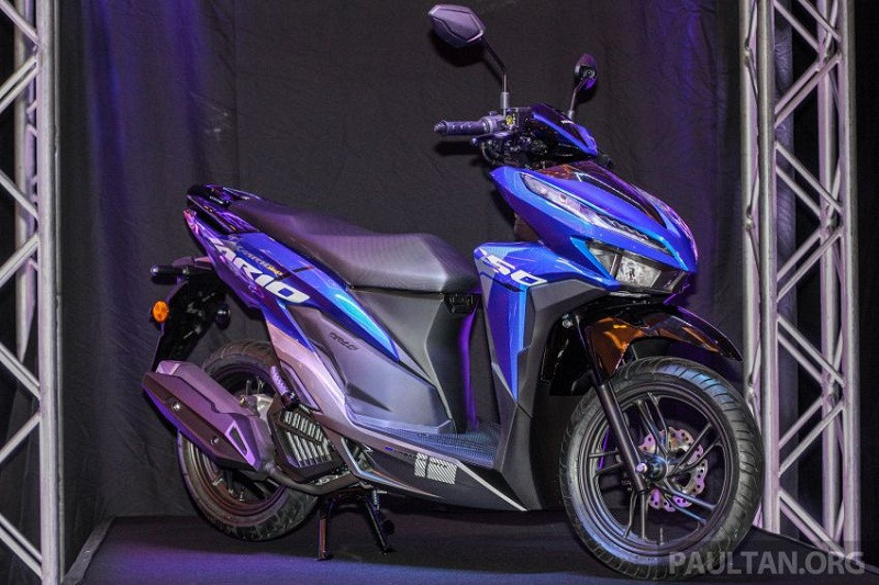 Honda Vario 150 bán chính thức tại Malaysia.