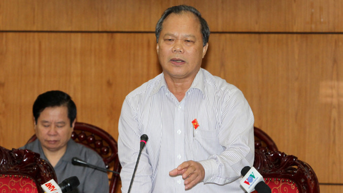 Chủ nhiệm Ủy ban Pháp luật Phan Trung Lý. Ảnh: Phương Hoa