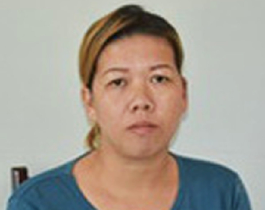 Loan tại cơ quan công an. Ảnh: Thiên An. 