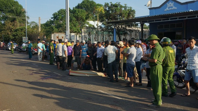 Hiện trường vụ án. 