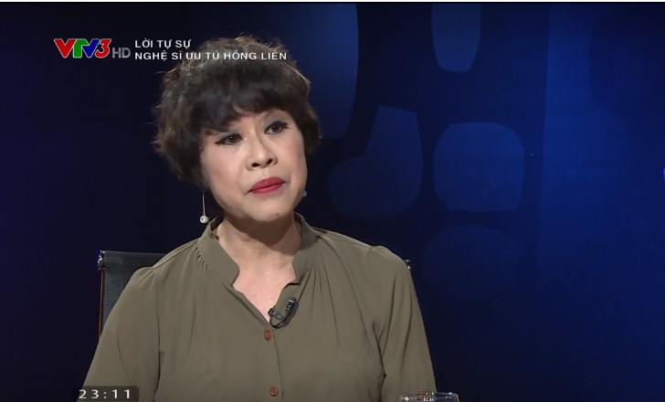 NS ƯT Hồng Liên trong chương trình Lời Tự Sự phát sóng trên VTV3