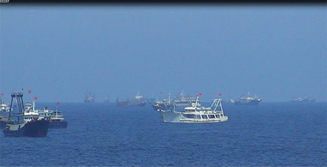 Tàu cá Trung Quốc ngày càng manh động