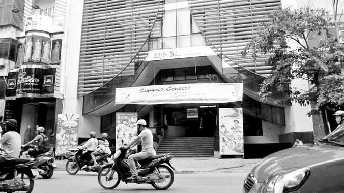 Rạp chiếu phim Đại Nam ở Phố Huế, Hà Nội. Ảnh: Ngọc Châu