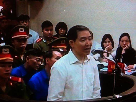 Bị cáo Dương Chí Dũng, nguyên Chủ tịch Vinalines. Ảnh: Bảo Thắng