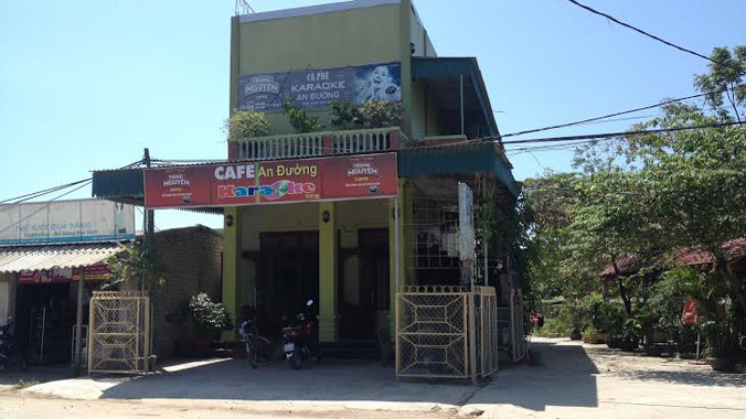 Quán cà phê, karaoke An Đường, nơi nữ sinh Oanh bị đánh hội đồng