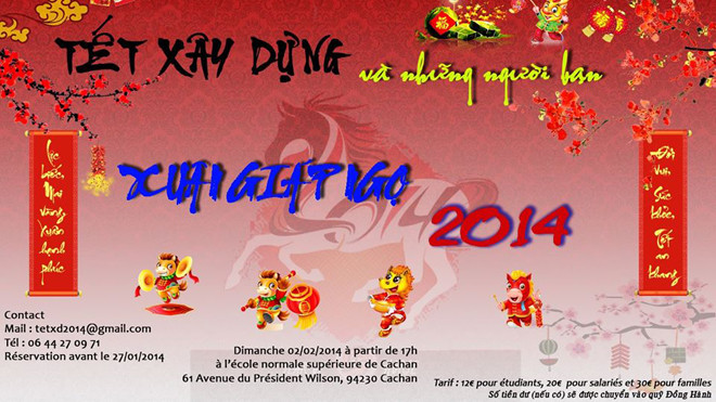 "Tết Xây dựng" của du học sinh Việt Nam tại Pháp