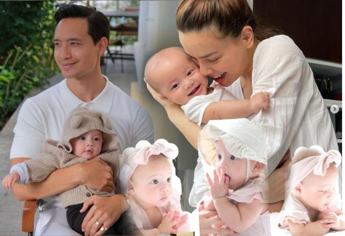 Kim Lý viết tâm thư ngọt lịm gửi con gái, Hà Hồ bình luận dí dỏm