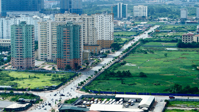Khu tái định cư Nam Trung Yên phải bù lỗ để quản lý, vận hành các tòa nhà. Ảnh: Như Ý