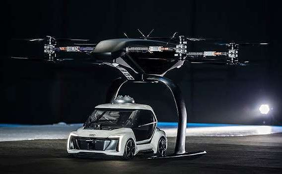 Concept taxi bay Pop.Up Next của Audi.