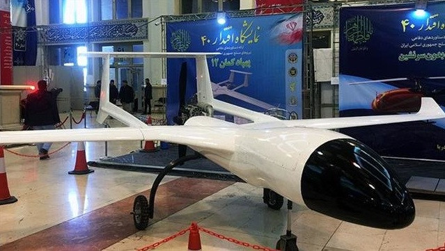 Iran trình làng nhiều lại máy bay không người lái tại Triển lãm quân sự.