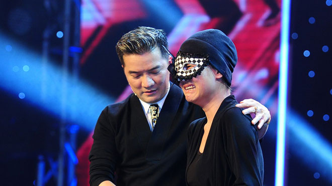 Những giọt nước mắt trở thành thước đo thành công của các cuộc thi hát. Ảnh: Lý Võ Phú Hưng