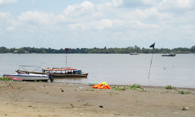 Khu vực xảy ra tai nạn. Ảnh: Công an Nhân dân. 