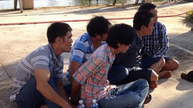 Các đối tượng bị bắt giữ