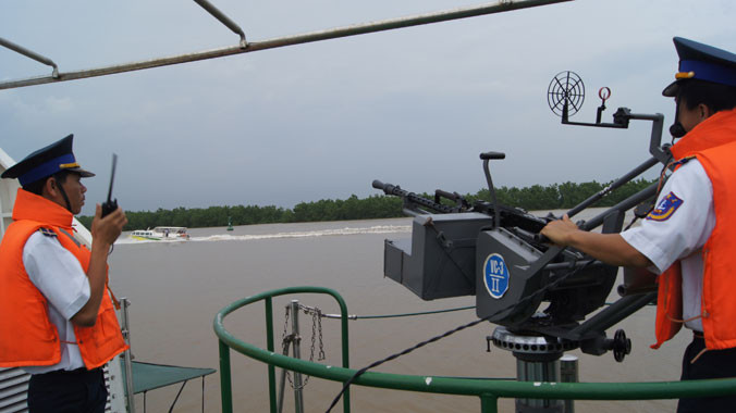 Cảnh sát biển Việt Nam luôn sẵn sàng thực hiện các nhiệm vụ được giao