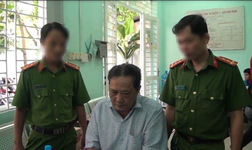  Đối tượng Thọ tại cơ quan Công an. 